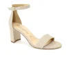 ALTRAMAREA 22506 rosè oro scarpe donna sandalo tallone tacco cinturino