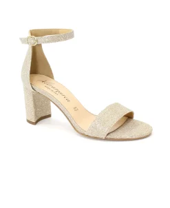 ALTRAMAREA 22506 rosè oro scarpe donna sandalo tallone tacco cinturino