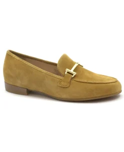 ARA 12-31272 rum marrone scarpe donna mocassino morsetto soft camoscio
