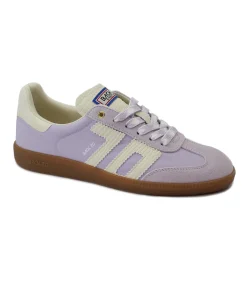 BACK 70 108001 GHOST NYLON lilac lilla scarpe donna sneakers lacci suede