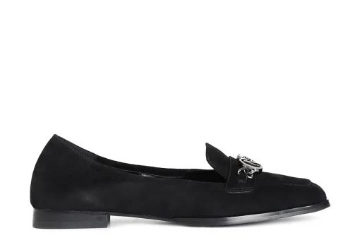 Ballerine Donna: Cafè Noir C1EC5004 BALLERINA IN CAMOSCIO CON MORSETTO