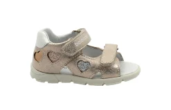 BALOCCHI 126109 OVER cipria rosa 23/24 sandalo bambina tallone chiuso strappi pelle