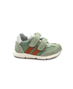 BALOCCHI 153305 SPINNER 23/26 menta verde scarpe bambino strappi pelle