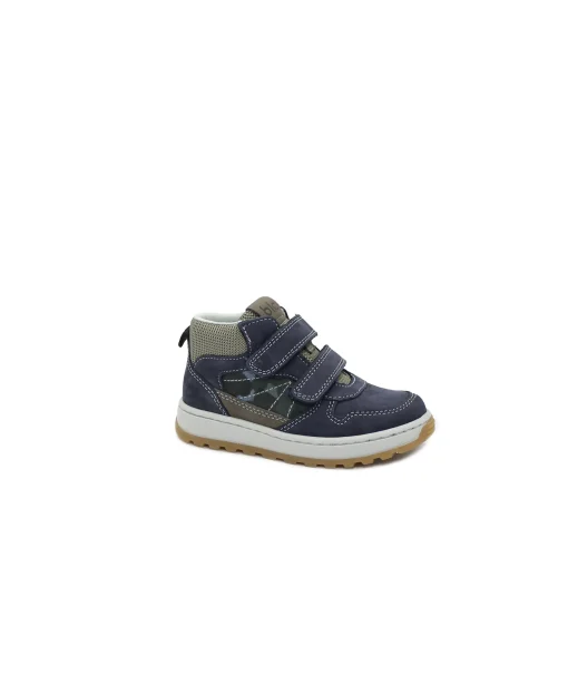 BALOCCHI BLC 642765 30/35 GORDON navy blu scarpe bambino sneaker strappi