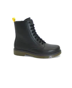 BALOCCHI MARTY 641800 32/35 nero bambina stivaletto anfibio scarponcino lacci zip