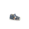 BIOMECANICS 252124 indigo blu scarpe bambino sandali strappi gabbietta