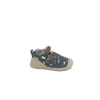 BIOMECANICS 252179 petrol blu scarpe bambino sandali strappo gabbietta lavabili spazio