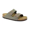 BIRKENSTOCK ARIZONA 151213 stone grigio ciabatte donna fibbie