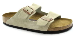 BIRKENSTOCK ARIZONA 951303 taupe beige ciabatte uomo pelle soft