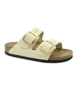 BIRKENSTOCK Arizona BIG BUCKLE 1026585 ecru beige ciabatte donna fibbie