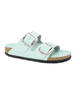 BIRKENSTOCK Arizona BIG BUCKLE 1026495 surf green shine azzurro ciabatte donna fibbie