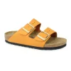 BIRKENSTOCK ARIZONA BS 1026732 burnt orange arancione ciabatte donna fibbie pelle