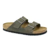 BIRKENSTOCK ARIZONA BS 1027039 faded khaki verde ciabatte uomo fibbie