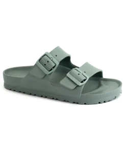 BIRKENSTOCK ARIZONA EVA 1029653 pure sage salvia ciabatte donna fibbie gomma