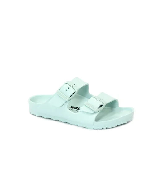 BIRKENSTOCK ARIZONA EVA 1026753 surf green ciabatte bambino fibbie gomma
