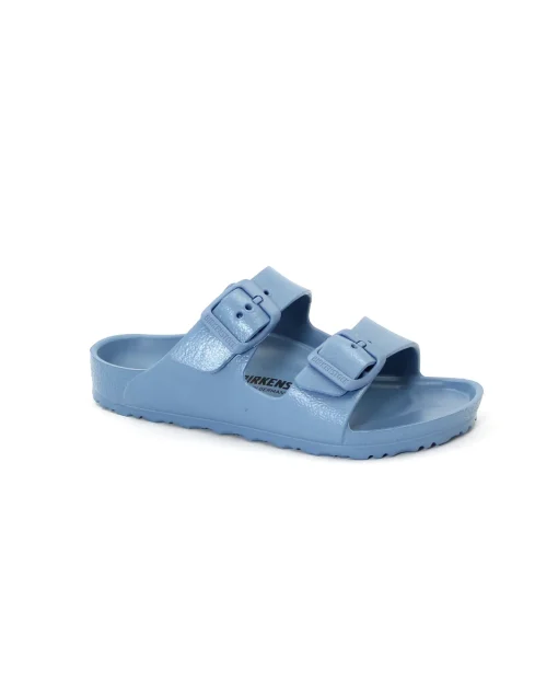 BIRKENSTOCK ARIZONA EVA 1026743 elemental blue ciabatte bambino fibbie gomma