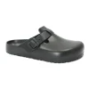 BIRKENSTOCK BOSTON EVA 1002314 black nero ciabatta zoccolo uomo fibbia