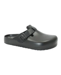 BIRKENSTOCK BOSTON EVA 1002314 black nero ciabatta zoccolo uomo fibbia
