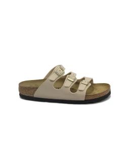BIRKENSTOCK FLORIDA 1029265 sandcastle sabbia beige ciabatte donna fibbie