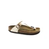 BIRKENSTOCK GIZEH BS 943871 pearl white ciabatte donna infradito fibbia