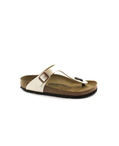 BIRKENSTOCK GIZEH BS 943871 pearl white ciabatte donna infradito fibbia