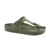 BIRKENSTOCK GIZEH EVA 1019143 khaki verde ciabatte uomo infradito fibbia gomma