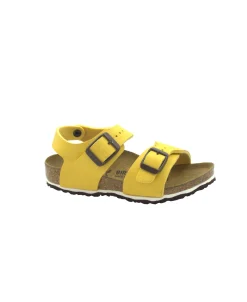 BIRKENSTOCK NEW YORK KIDS BS 1015758 desert soil vibrant curry sandali bambino fibbie