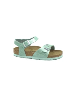 BIRKENSTOCK RIO PLAIN 1015654 cosmic sparkle mineral sandali bambina fibbie