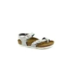 BIRKENSTOCK TAORMINA 371553 magic galaxy silver argento sandali bambina