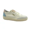 BLAUER OLYMPIA01 fantasy white scarpe donna sneakers pelle lacci