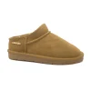 CAFè NOIR DR6040 camel marrone ciabatte scarpe donna sabot camoscio pelo