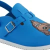 Ciabatte / Zoccoli Donna: 582536 Kay SL dog Blue, Birko Flor
