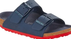 Ciabatte Bambina: 1022253 Arizona Kids desert soil Blue red, Birko Flor