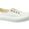 CIENTA 70997 05 35/41 bianco scarpe bambina elastico tessuto slip on profumata