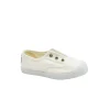 CIENTA 70997 05 22/34 bianco scarpe bambina elastico tessuto slip on profumata