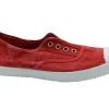CIENTA 70997 02 35/42 rojo rosso scarpe bambina elastico tessuto slip on profumata