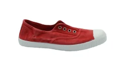 CIENTA 70997 02 35/42 rojo rosso scarpe bambina elastico tessuto slip on profumata
