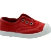 CIENTA 70997 02 22/34 rojo rosso scarpe bambina elastico tessuto slip on profumata