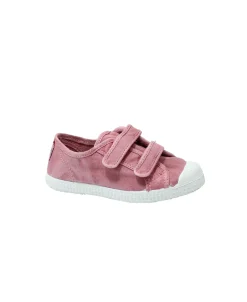 CIENTA 78777 35/36 rosa esp scarpe bambina strappi tessuto cotone profumate