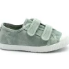 CIENTA 78777 28/36 acqua verde scarpe bambino strappi tessuto cotone profumate