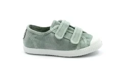 CIENTA 78777 28/36 acqua verde scarpe bambino strappi tessuto cotone profumate