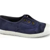 CIENTA 70777-84 21/33 blu scarpe Bambino elastico tessuto slip on