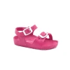 CIENTA 1071000 24/34 fuchsia sandali bambina fibbie gomma vegan