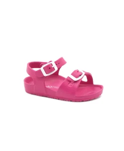 CIENTA 1071000 24/34 fuchsia sandali bambina fibbie gomma vegan