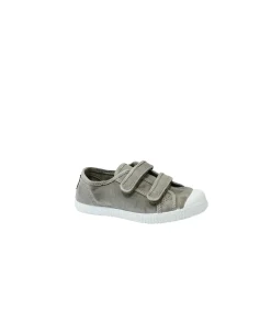 CIENTA 78777 170 gris claro grigio scarpe bambino strappi tessuto cotone profumate