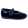 CIENTA 500075 35/40 marino scarpe bambina ballerina velluto strappo
