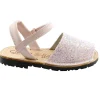 CIENTA 1041014 42 rosa esp scarpe sandali bambina minorchine strappo tessuto pelle