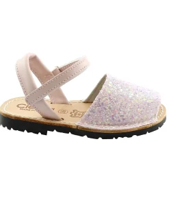 CIENTA 1041014 42 rosa esp scarpe sandali bambina minorchine strappo tessuto pelle