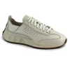 CLARKS CRAFT SPEED off white bianco scarpe donna sneakers pelle lacci