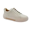 CLARKS HOLLYHOCK WALK white bianco scarpe donna sneakers pelle lacci